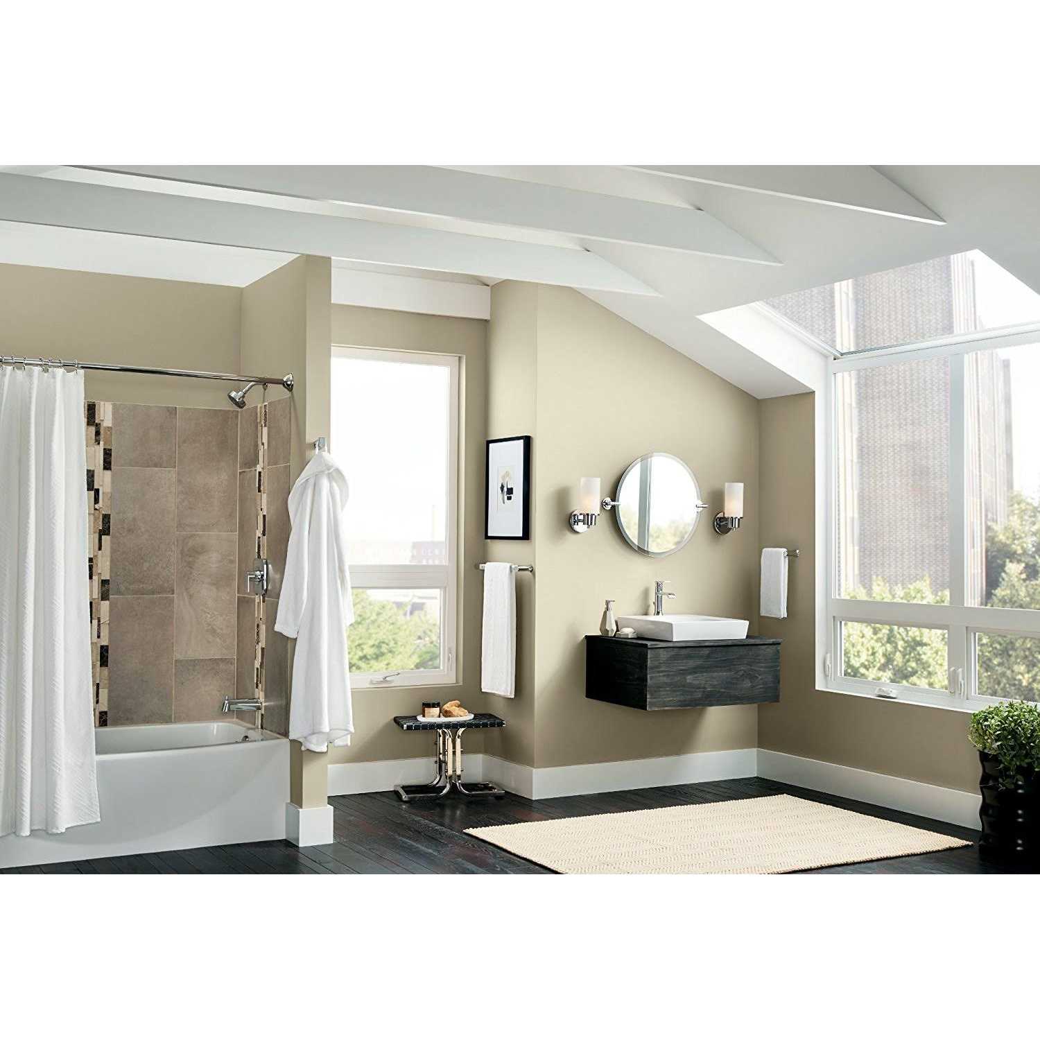 Moen Genta Brushed Nickel Two-Handle Bathroom Sink Faucet 8 - Zenithce