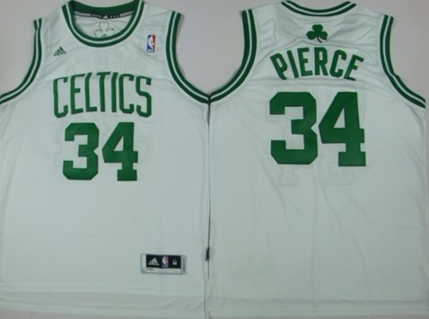 Boston Celtics #34 Paul Pierce Revolution 30 Swingman White Jersey - Zenithce