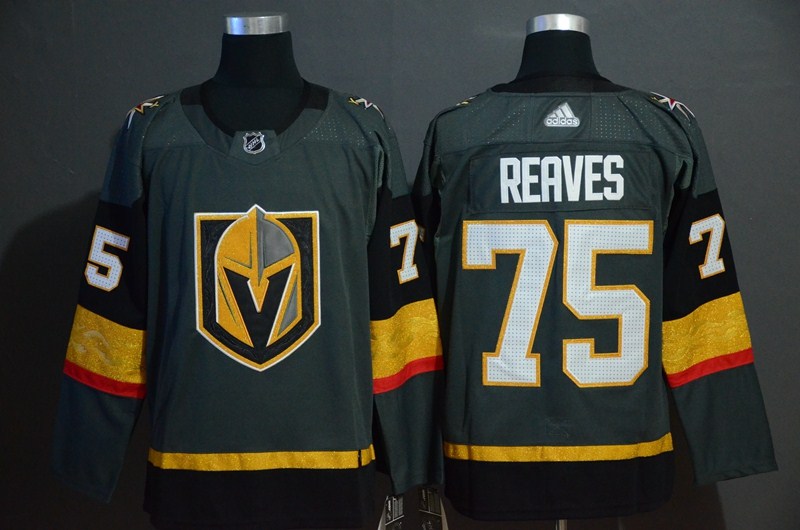 Vegas Golden Knights #75 Ryan Reaves Grey Stitched Jersey - Zenithce