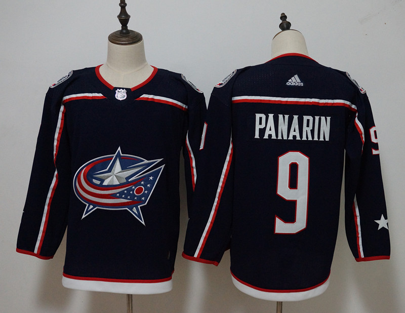 Columbus Blue Jackets #9 Artemi Panarin Navy Stitched Adidas Jersey - Zenithce