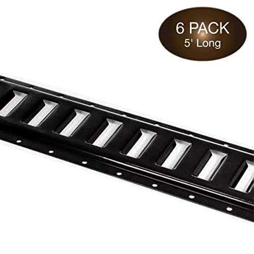 DC Cargo Mall Two 5′ E Track Tie-Down Rail Powder-Coated Steel ETrack Tiedowns - Zenithce