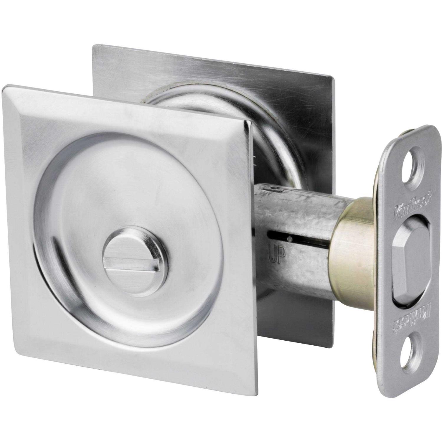 Kwikset Square Pocket Door Privacy Lock 335SQT - Zenithce