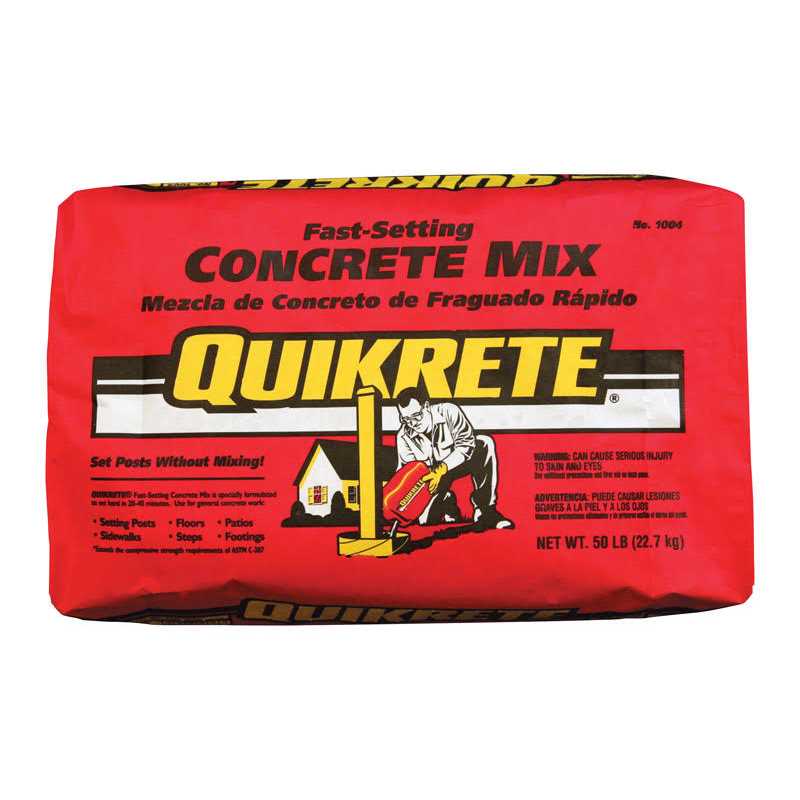 Quikrete Fast Setting Concrete Mix - Zenithce