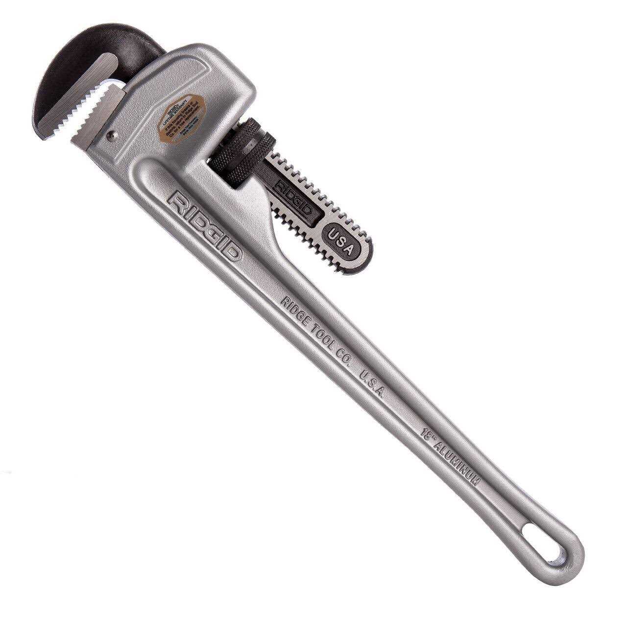 Ridgid Aluminum Straight Pipe Wrench - Zenithce