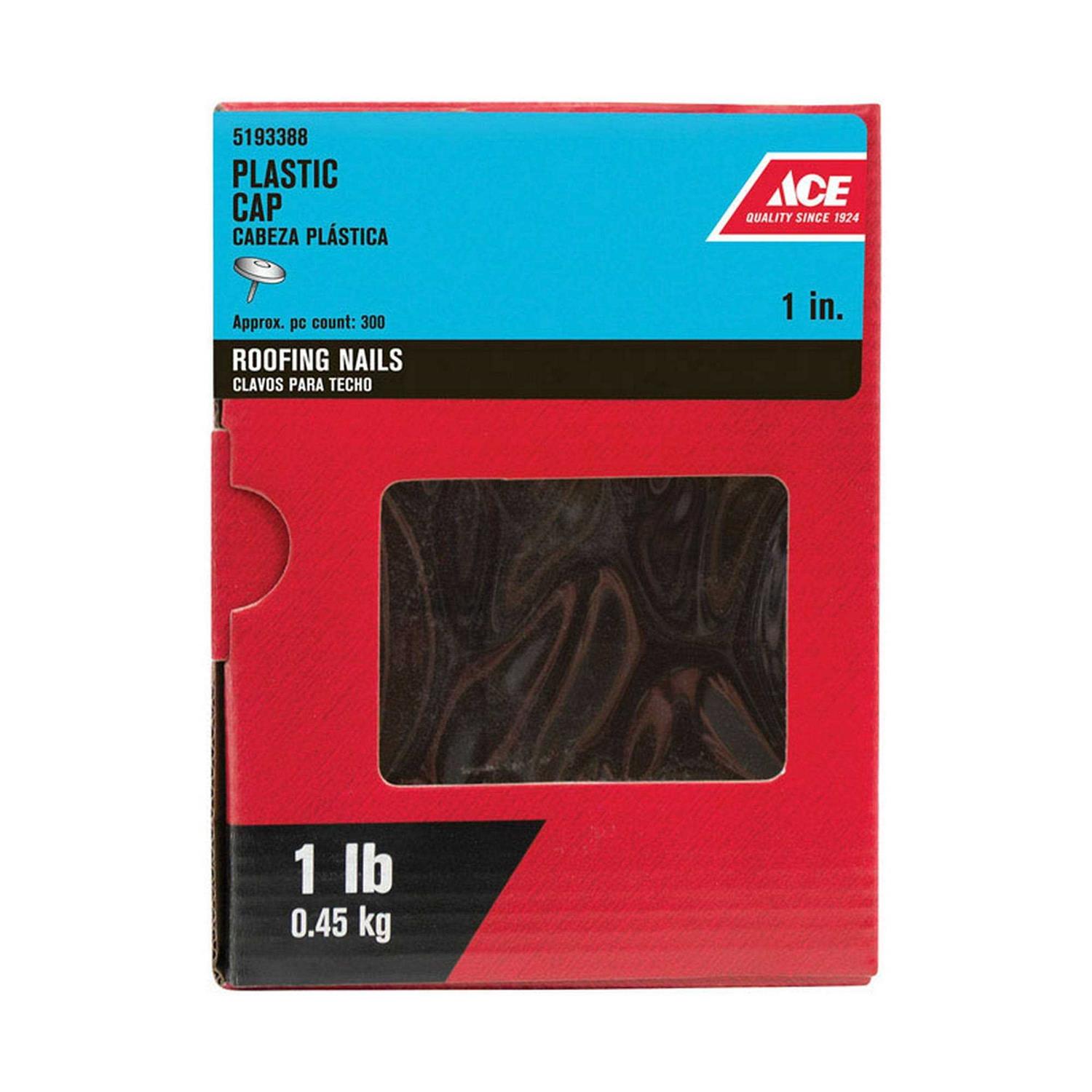 Hillman Fasteners Galvanized Plastic Cap Roofing Nail - Zenithce