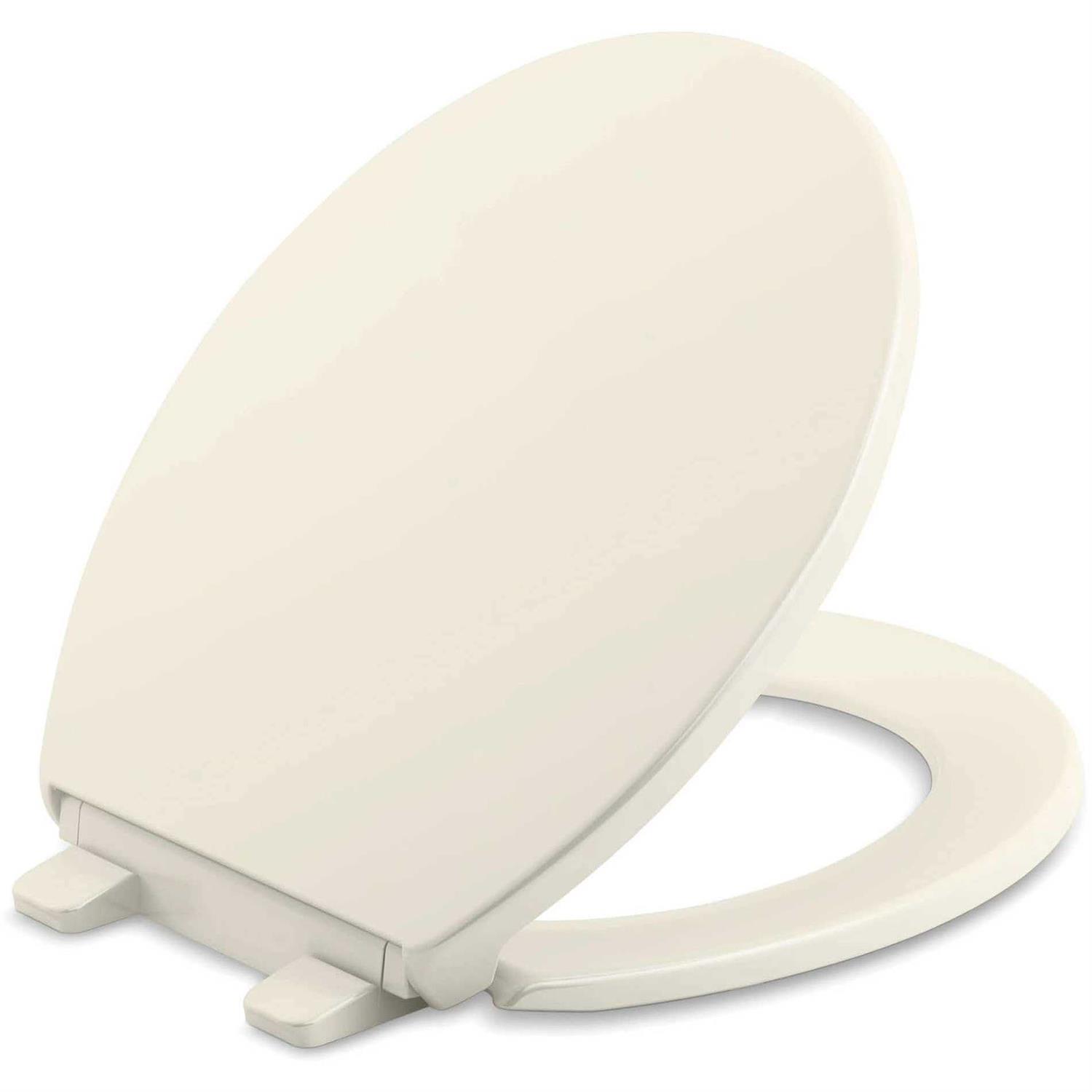 Kohler Brevia Quiet-Close Round-Front Toilet Seat - Zenithce