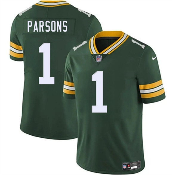 Green Bay Packers #1 Micah Parsons Green 2025 Vapor Untouchable Limited Football Stitched Jersey - Zenithce