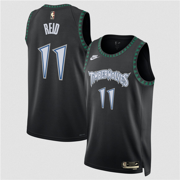 Minnesota Timberwolves #11 Naz Reid Black 2025 Classic Edition Stitched Jersey - Zenithce