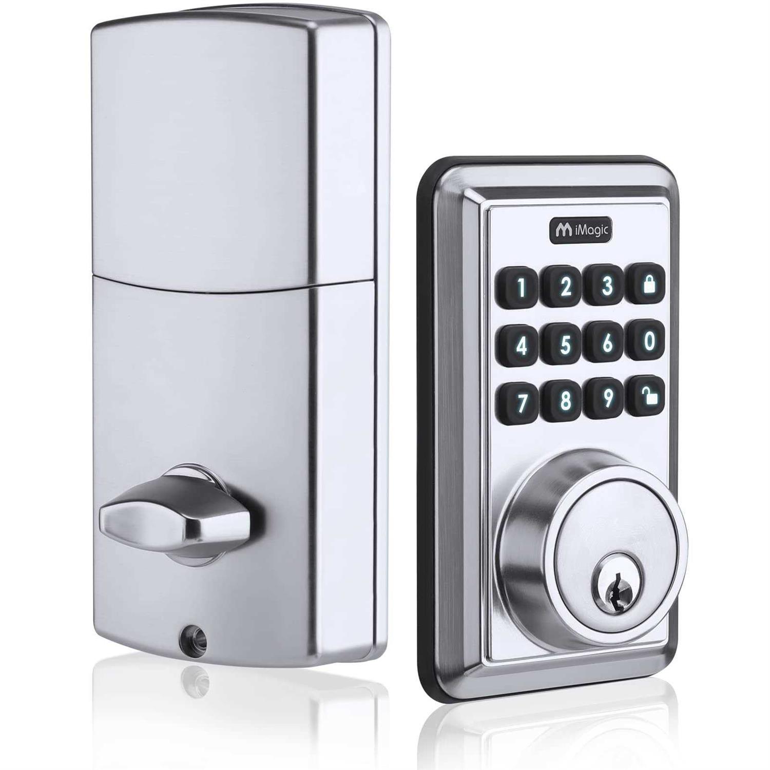 Imagic Keypad Deadbolt Keyless Entry Deadbolt Lock Electronic Keypad Door Lock - Zenithce