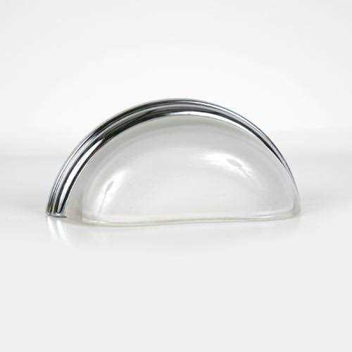 Lews Hardware Glass Cup Pull - Zenithce