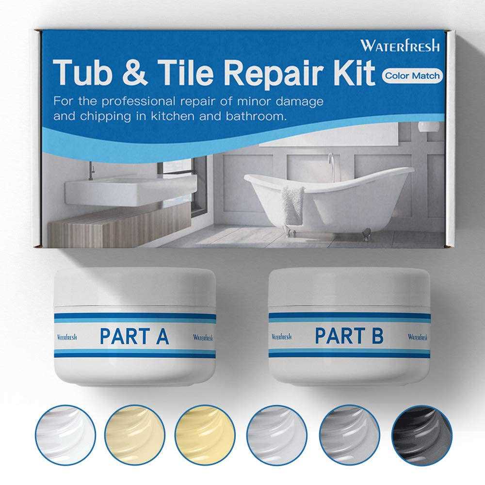 Tub, Tile and Shower Repair Kit Color Match - Zenithce