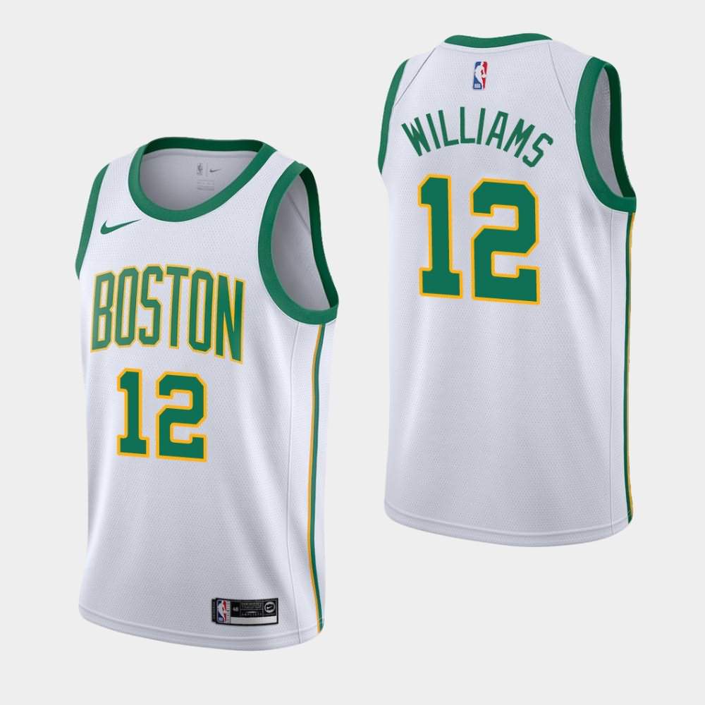 Boston Celtics #12 Grant Williams White City Jersey - Zenithce