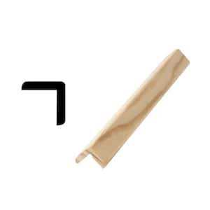Woodgrain Millwork 11/16 in. x 96 in. Pine Primed Finger-Jointed S4S Moulding Board - Zenithce