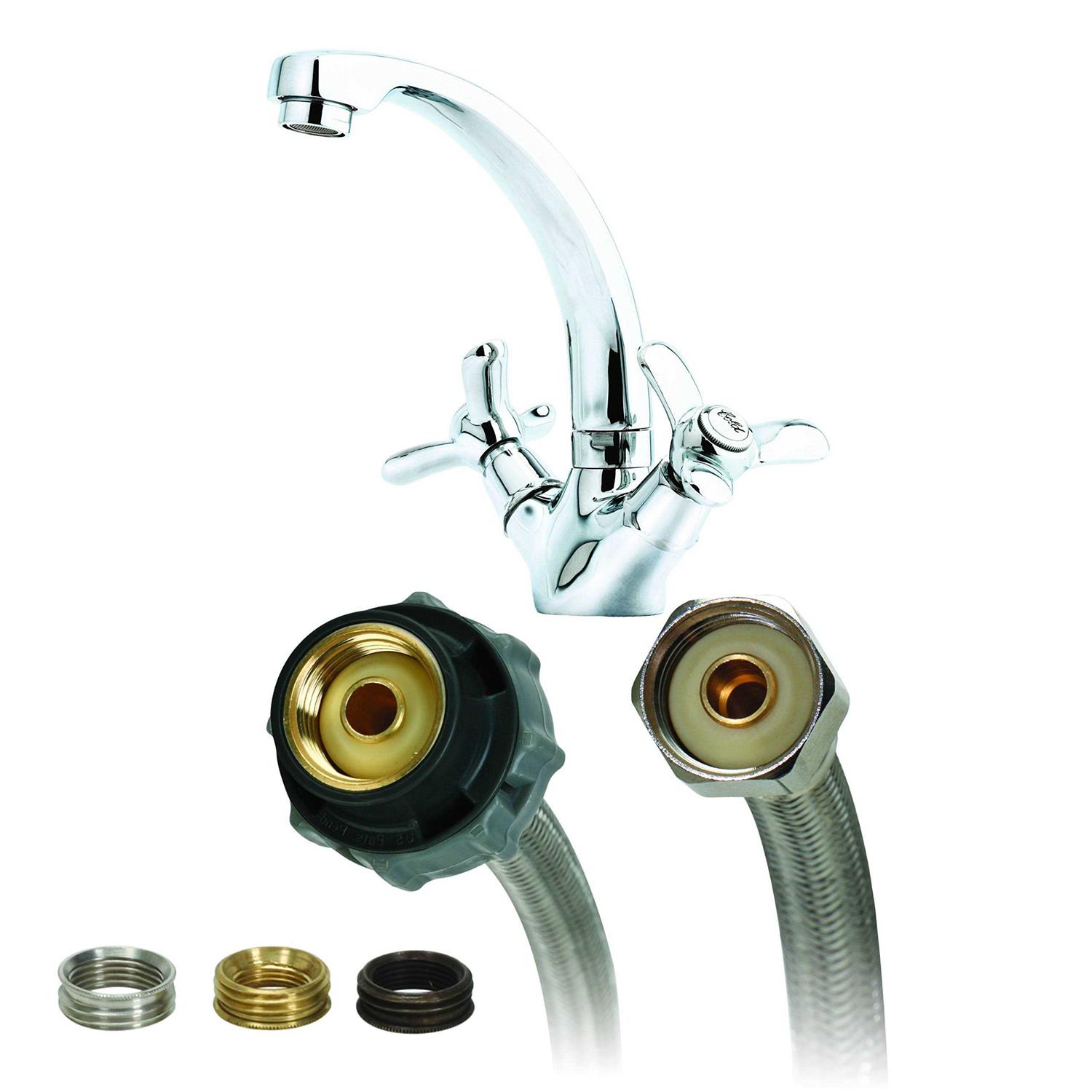 Fluidmaster Chrome Push Button Tank Lever 691 - Zenithce