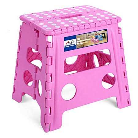 Dyforce Folding Step Stool Heavy Duty Step Adults Step Stool - Zenithce