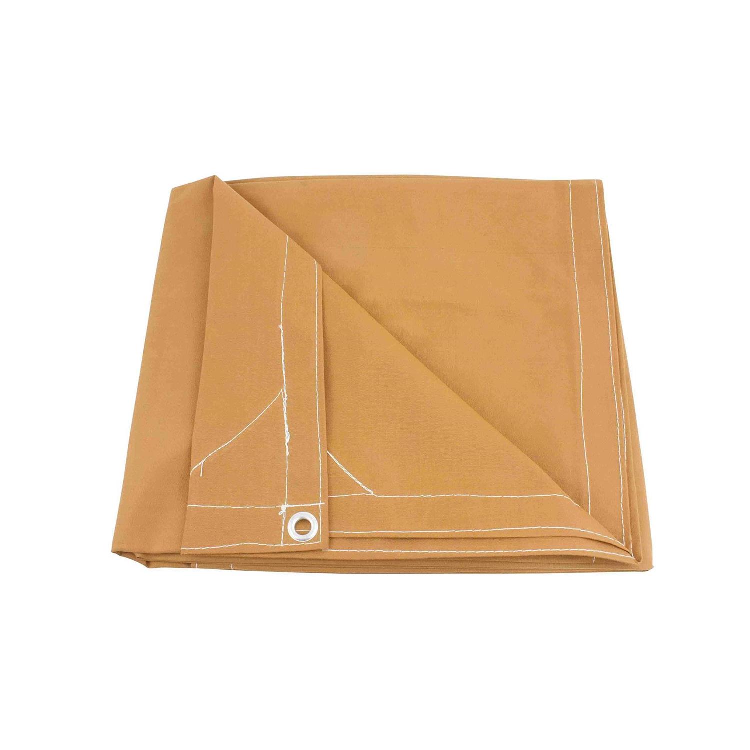 Mytee Products Tan Canvas Tarp 12oz Heavy Duty Water Resistant - Zenithce