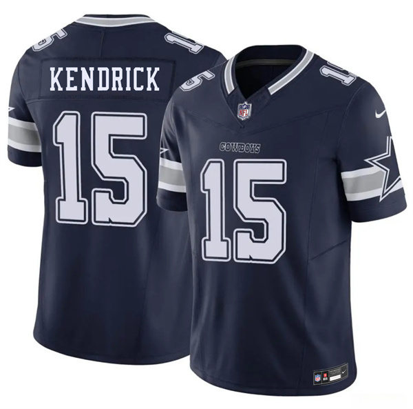Dallas Cowboys #15 Derion Kendrick Navy 2026 F.U.S.E Vapor Untouchable Limited Stitched Jersey - Zenithce