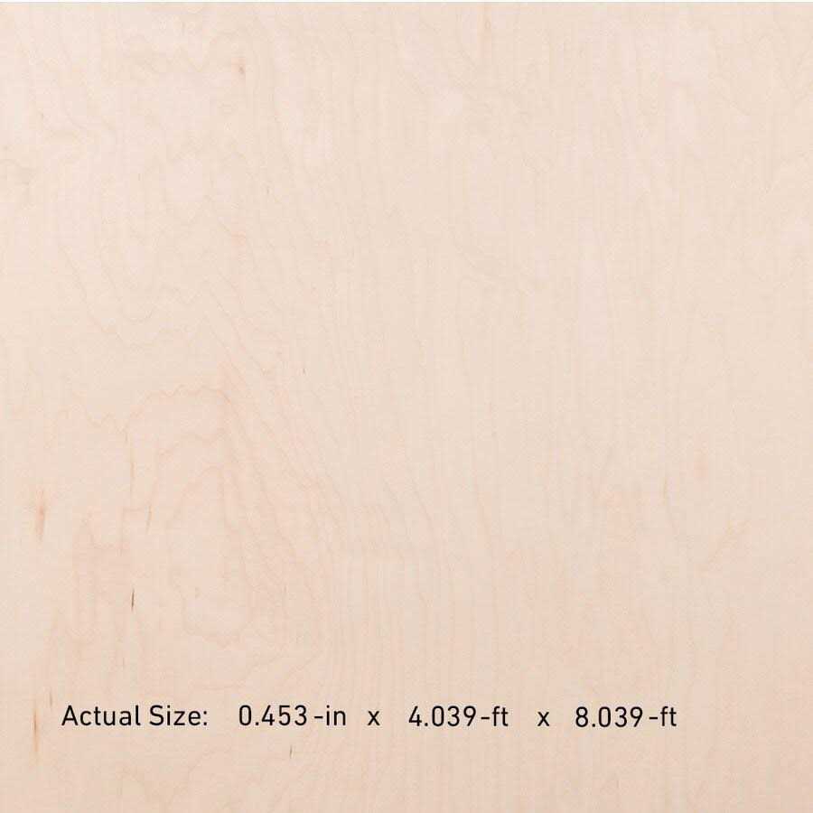 SoyStrong 4-ft x 8-ft Maple Sanded Plywood - Zenithce