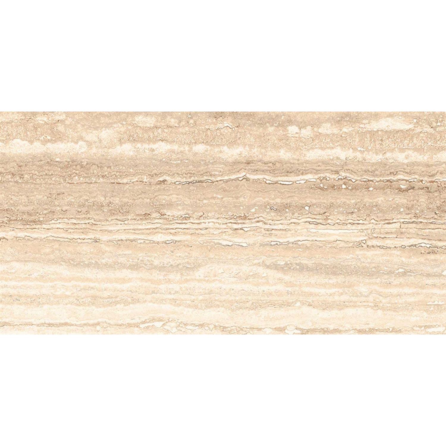 Style Selections Torin Gray 12-in x 24-in Polished Porcelain Marble Look Tile JJ-TLL - Zenithce