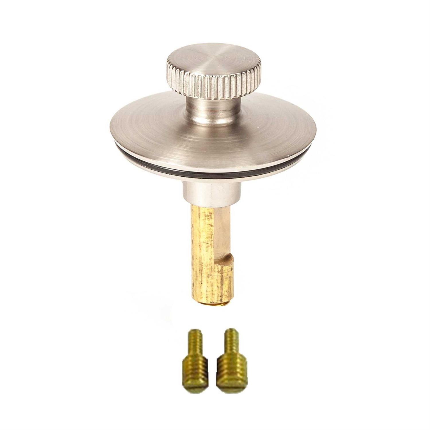 PF WaterWorks PF0717-CH DecoDrain Plastic Push PopUp Drain - Zenithce