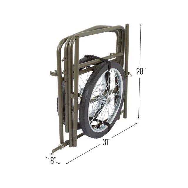 Kill Shot 500 lbs. Capacity Folding Game Cart GAME-CART-V2 - Zenithce