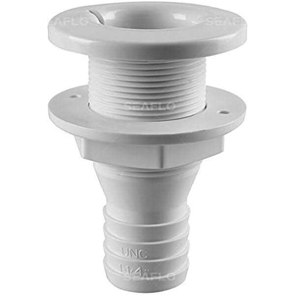 SEAFLO Thru Hull Fitting Through Hull Choose Size and Pack Quantity - Zenithce