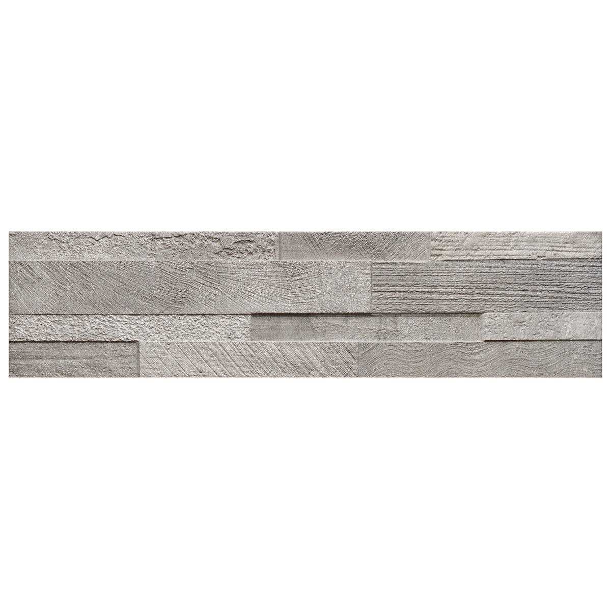 Ivy Hill Tile Holden Ledger Panel 5.82 in. x 23.74 in. Textured Porcelain Wall Tile - Zenithce