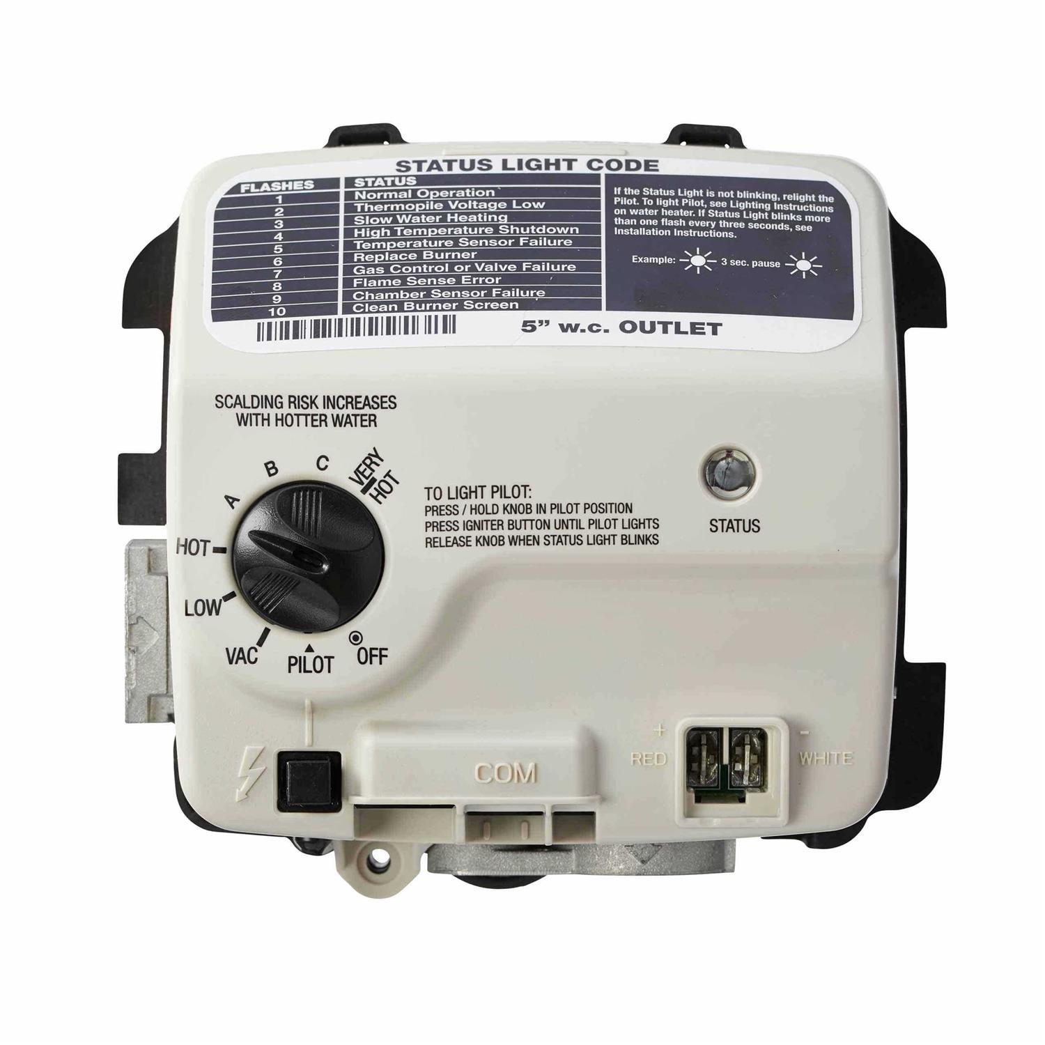 Honeywell WT8840A1000 Water Heater Gas Control Valve - Zenithce