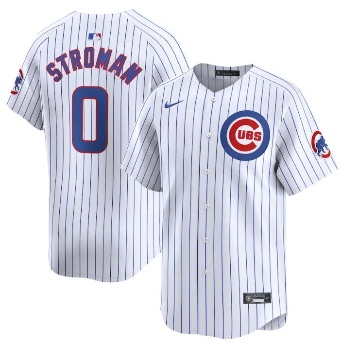 Chicago Cubs #0 Marcus Stroman White 2024 Home Limited Stitched Jersey - Zenithce