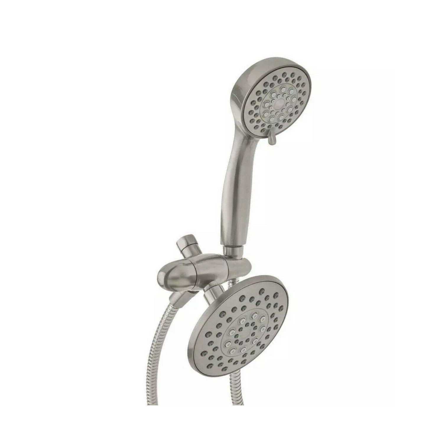 Glacier Bay 6-spray 5.51 in. Dual Shower Head and Handheld Shower Head 1004 442 252 - Zenithce