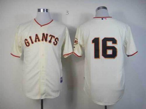 Giants #16 Angel Pagan Cream Cool Base Stitched Jersey - Zenithce