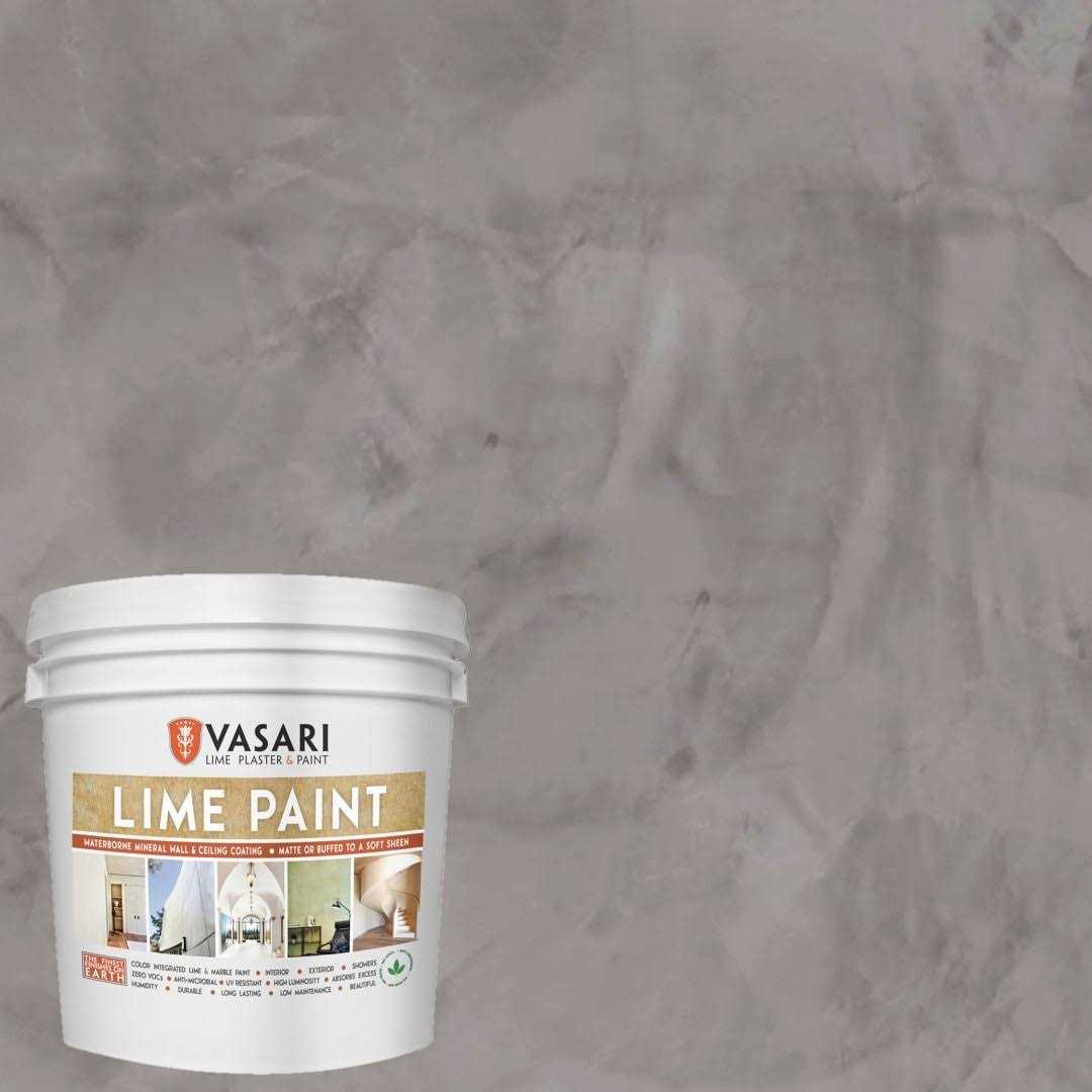 Vasari Flat Carbon Black #27 Lime Interior Paint LPQT-27 - Zenithce