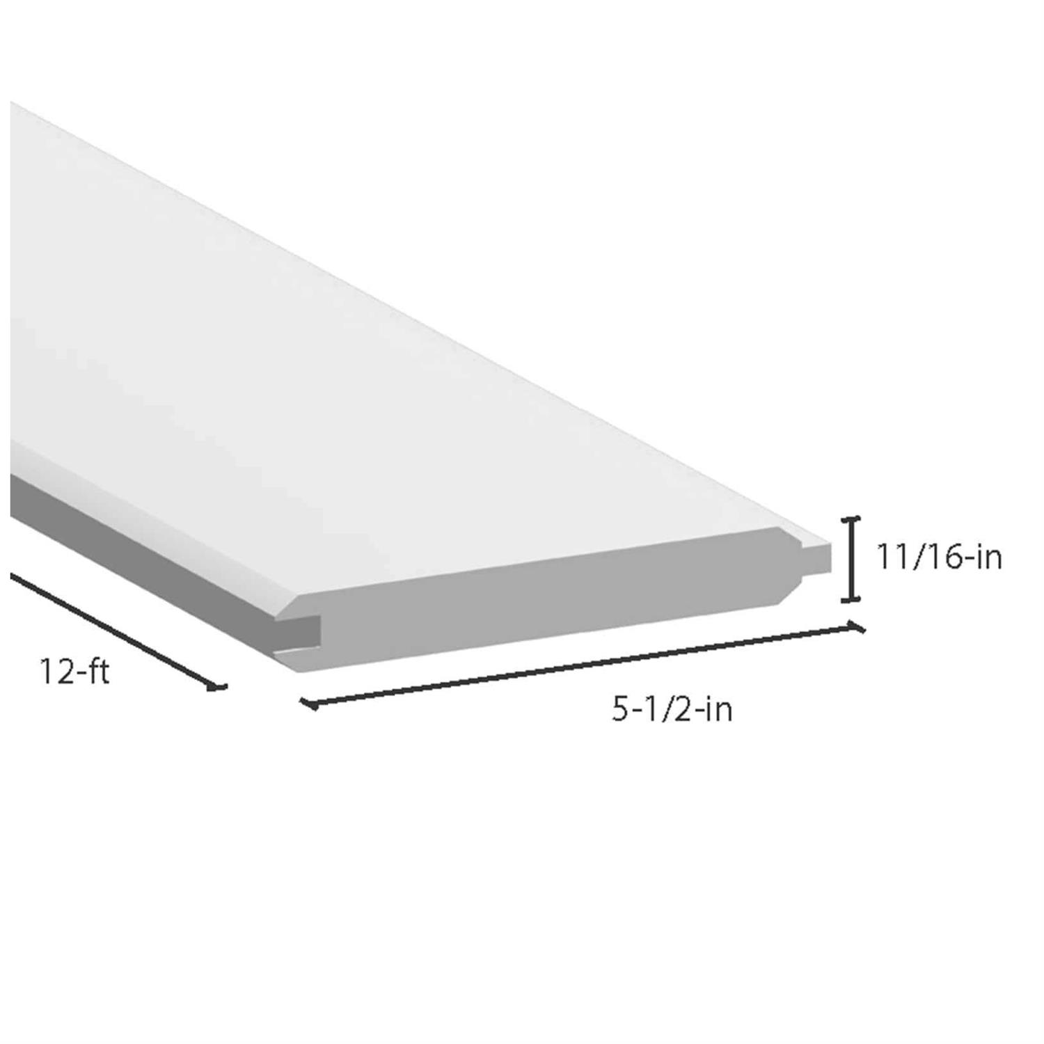 ReliaBilt 1-in x 3-in x 8-ft Primed MDF Board MDFP1X3OU08 - Zenithce