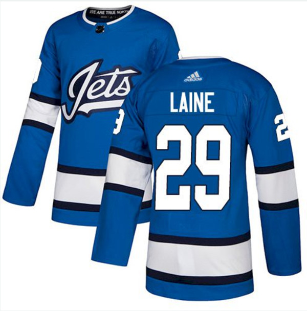 Winnipeg Jets #29 Patrik Laine Blue Stitched Jersey - Zenithce