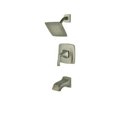 Pfister Ladera Single-Handle 3-Spray Tub and Shower Faucet in Matte Black (Valve Included) - Zenithce