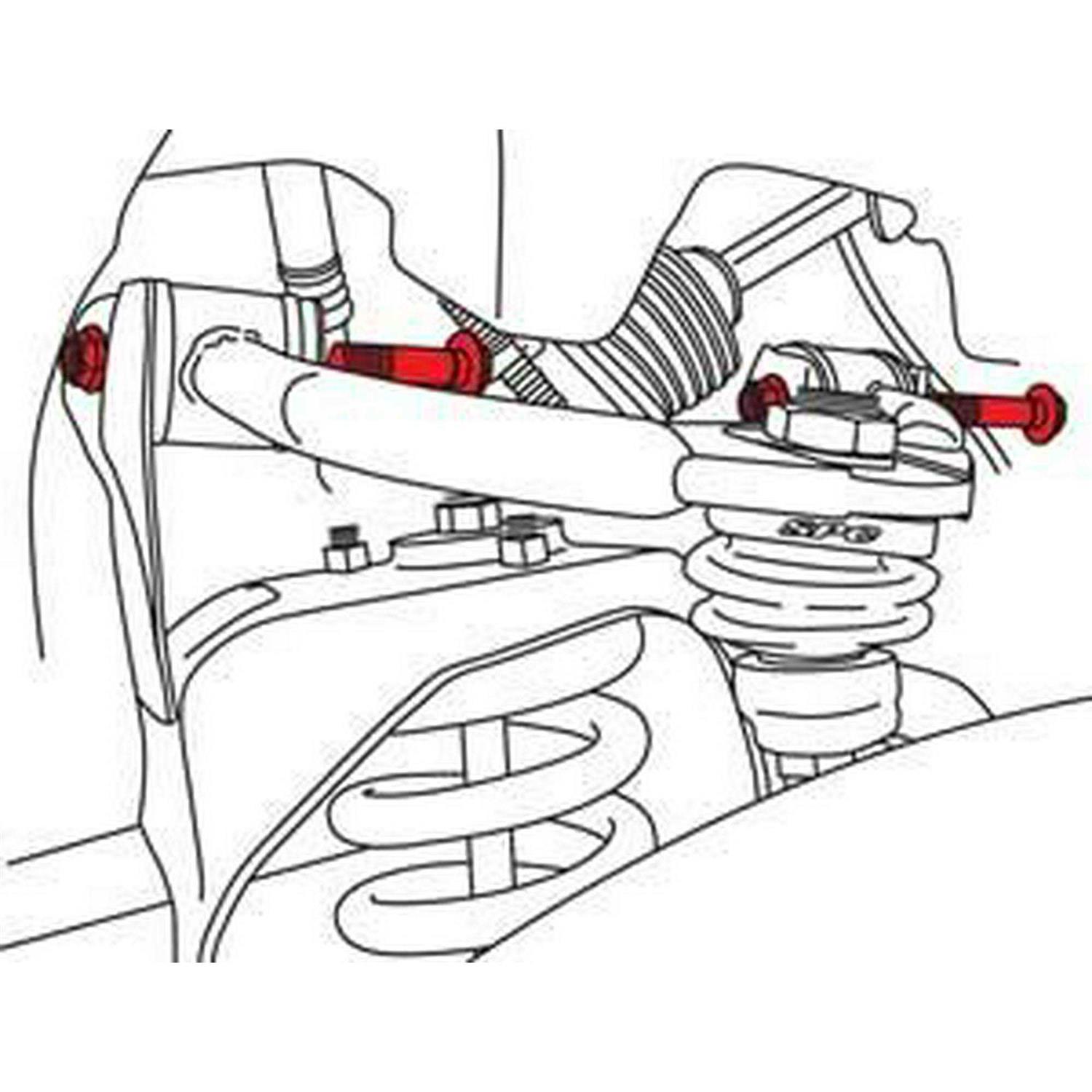 SPC 72265 Rear Camber/Toe Kit - Zenithce