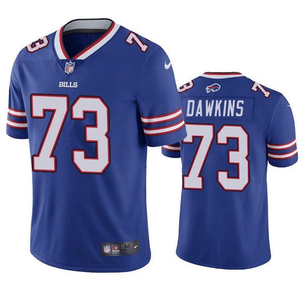 Buffalo Bills #73 Dion Dawkins Blue Vapor Untouchable Limited Stitched Jersey - Zenithce