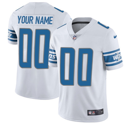 Lions Customized White Vapor Untouchable Limited Stitched Jersey - Zenithce