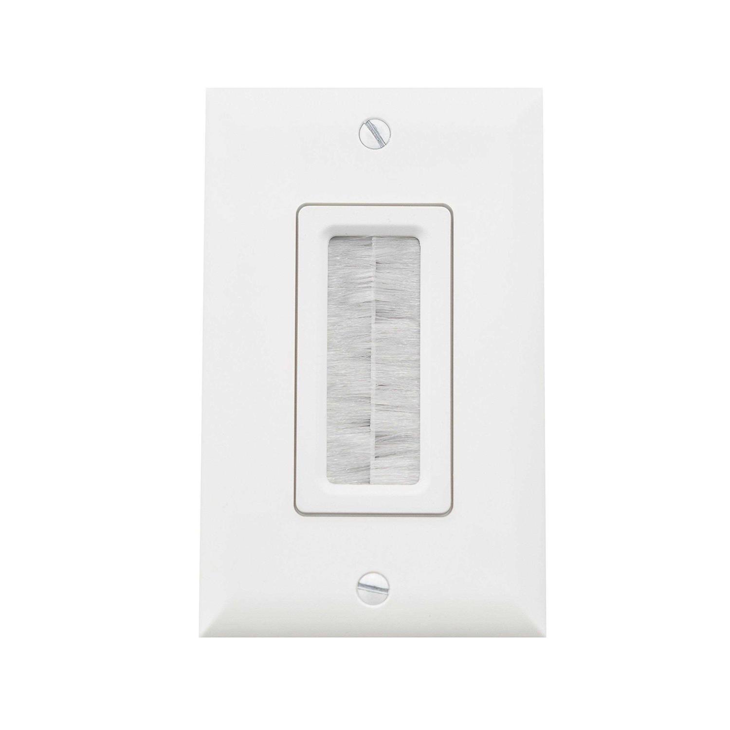 Legrand AWP1G2WH6 Adorne 1 Gang Wall Plate - Zenithce