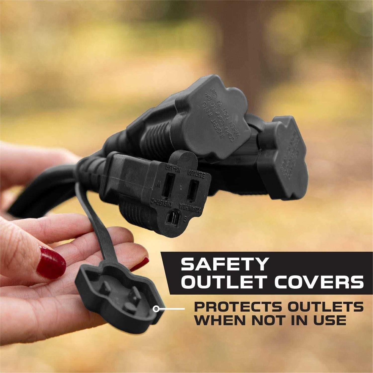 Iron Forge Cable 1 to 3 Extension Cord Splitter Power Squid - Zenithce