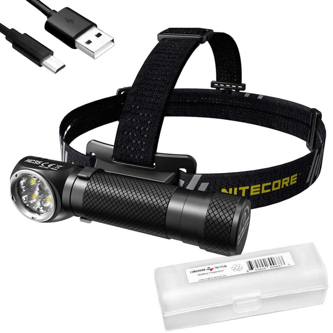 Nitecore HC35 2700 Lumen USB Rechargeable Headlamp - Zenithce