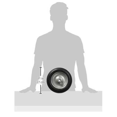 Marathon 10Inch Flat-Free Tire on Steel Wheel — 3.00-4 Tire 30070-NTE - Zenithce