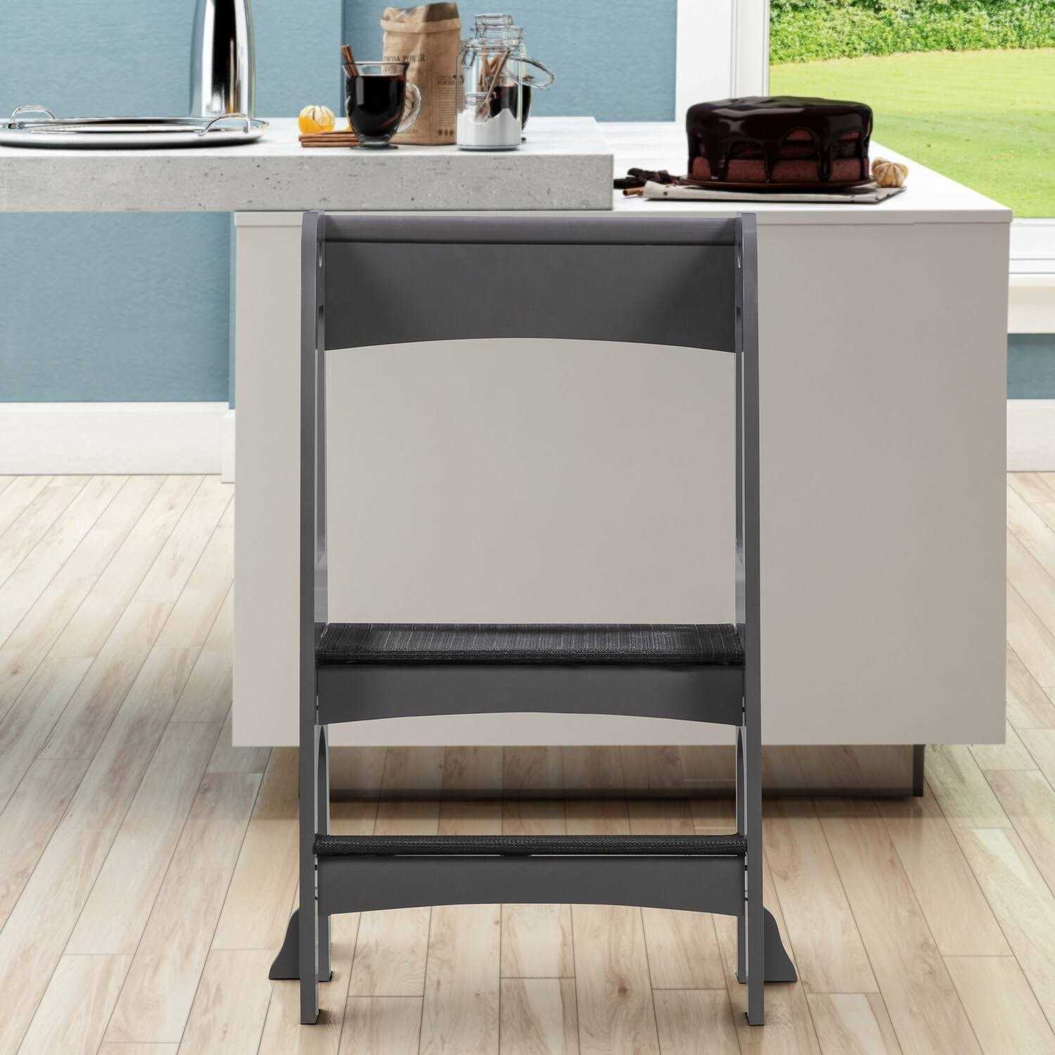 Naomi Home Stylish Steps for Little Kids On The Rise Kitchen Step Stool Chair - Zenithce
