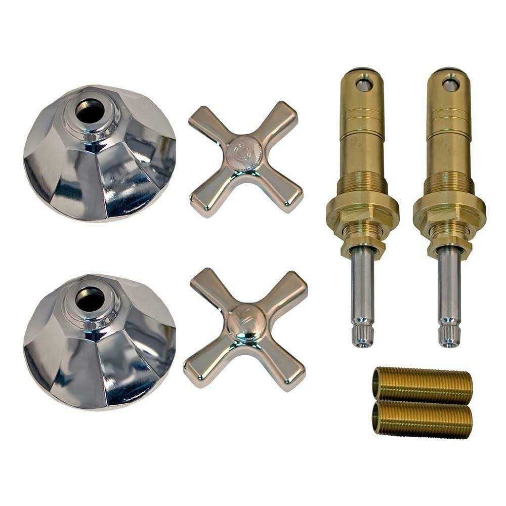 Lincoln Products Metal Handle Kit in Polished Chrome - Zenithce