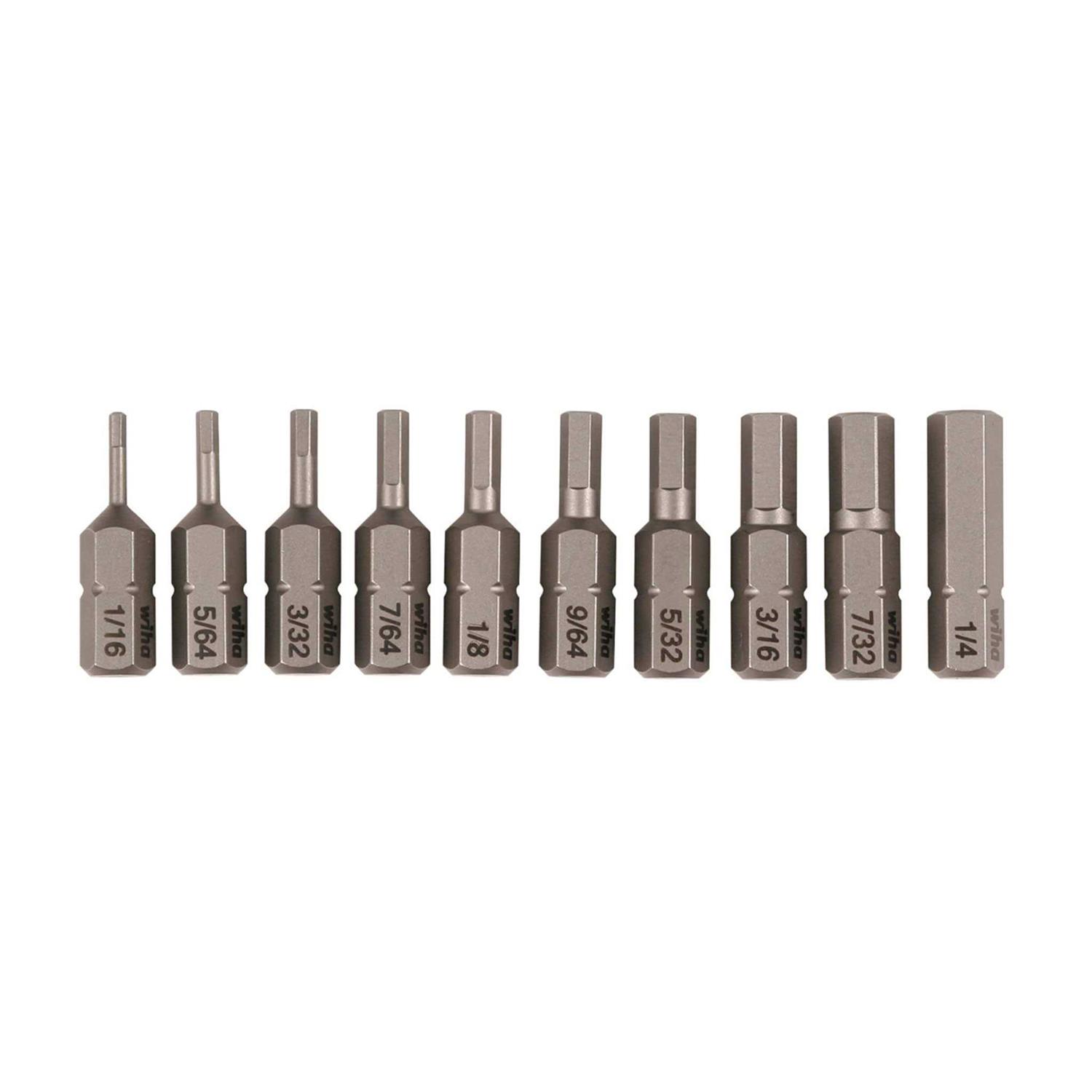 Wiha 70487 Color-Coded Magnetic Nut Setter Metric Set - Zenithce