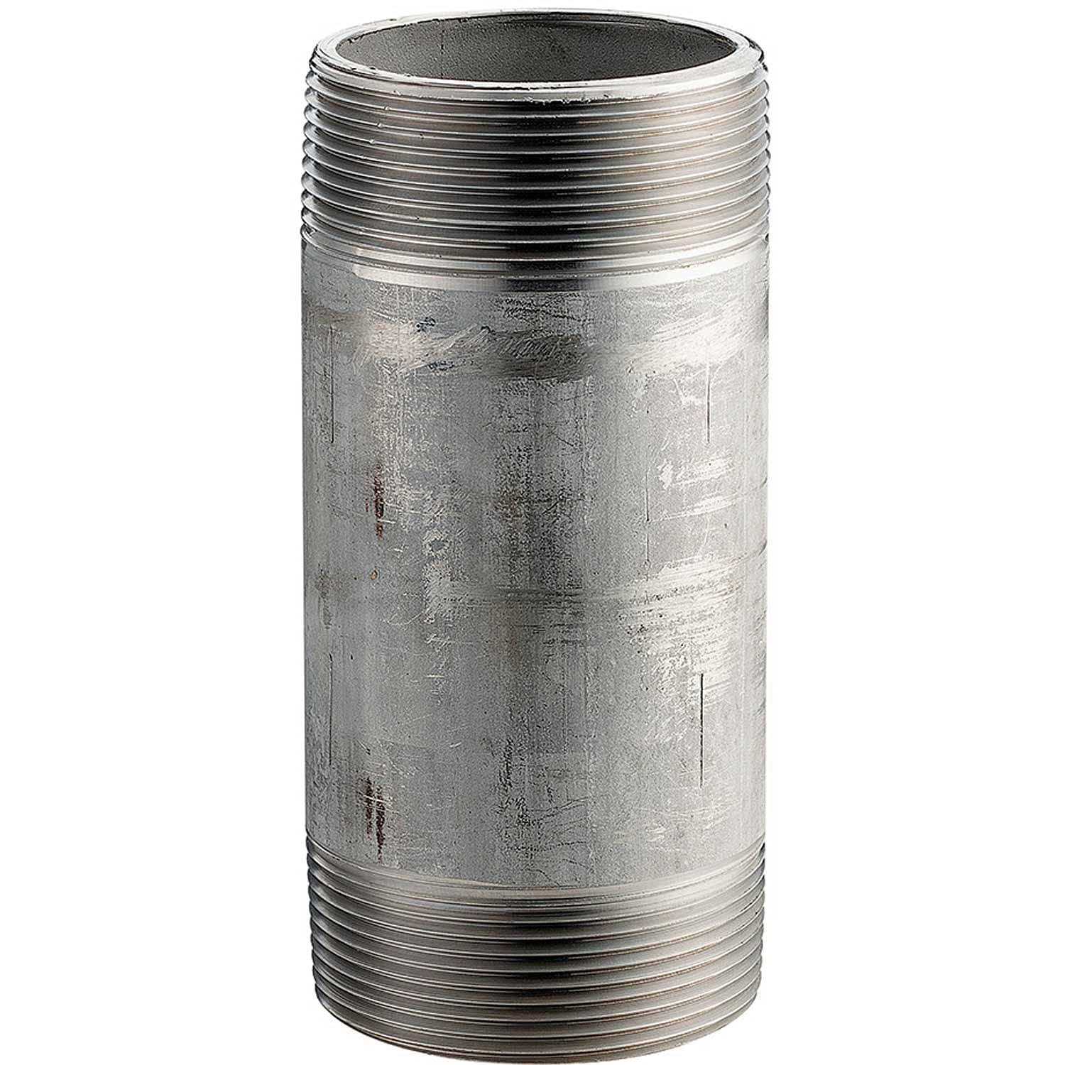 Merit Brass 304 Stainless Steel Pipe Nipple - Zenithce
