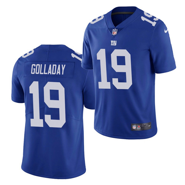 New York Giants #19 Kenny Golladay Royal Blue Vapor Untouchable Limited Stitched Jersey - Zenithce