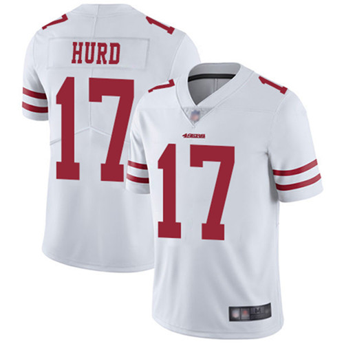 San Francisco 49ers #17 Jalen Hurd White Vapor Untouchable Limited Stitched Jersey - Zenithce