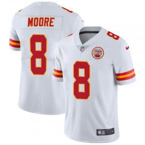 Kansas City Chiefs #8 Matt Moore White Vapor Untouchable Limited Stitched Jersey - Zenithce