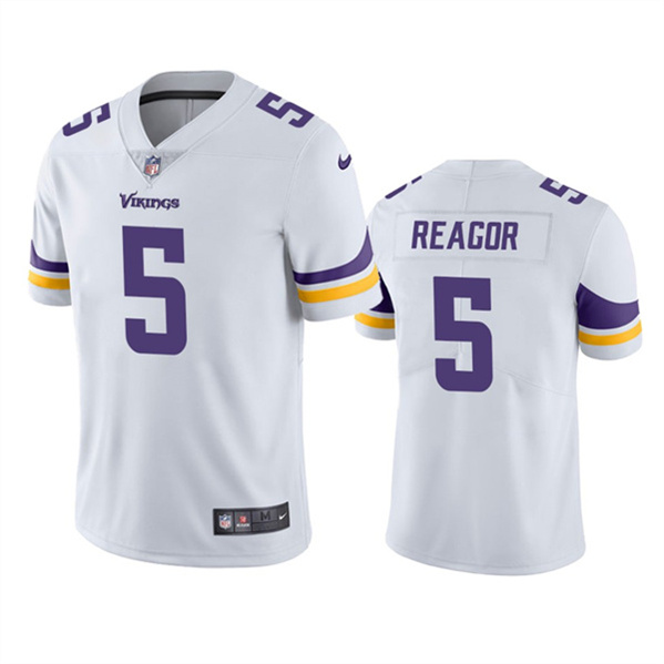 Minnesota Vikings #5 Jalen Reagor White Vapor Untouchable Stitched Jersey - Zenithce